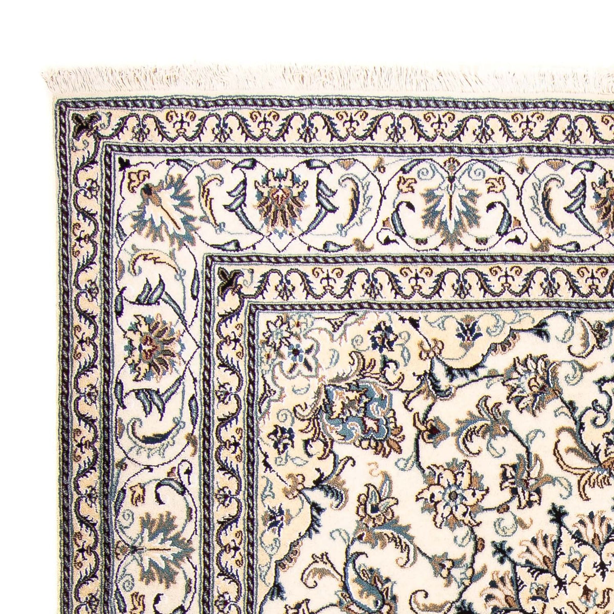Perserteppich - Nain 200 x 195 cm Teppich Quadratisch