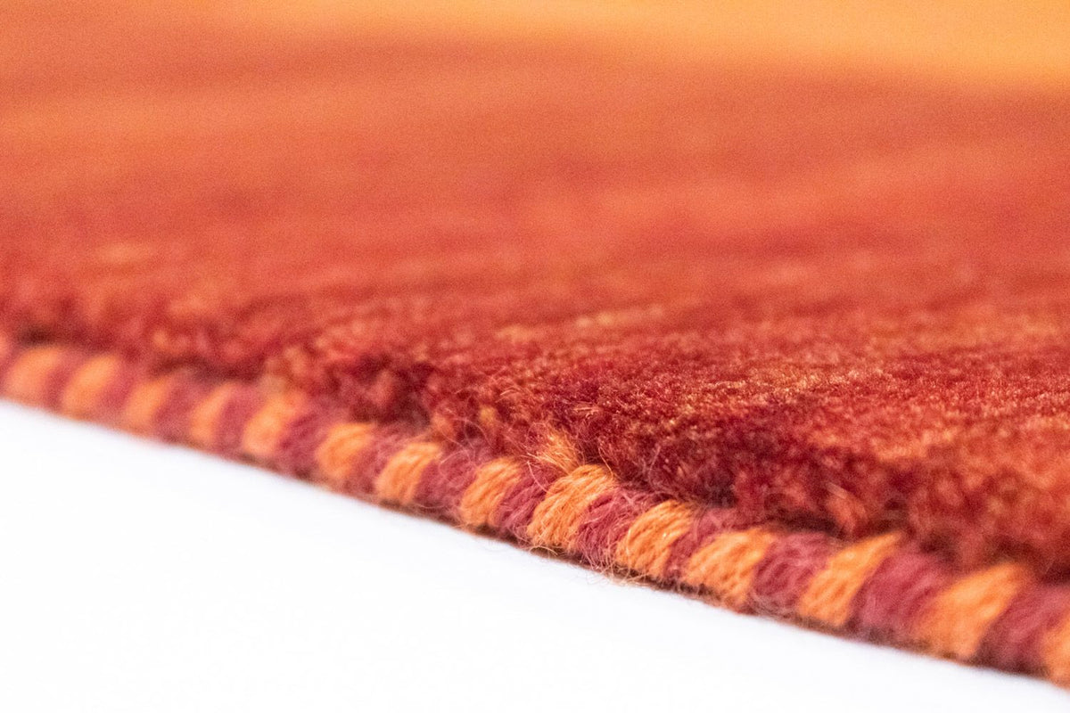 Gabbeh Teppich - Loribaft Softy 239 x 175 cm - rot