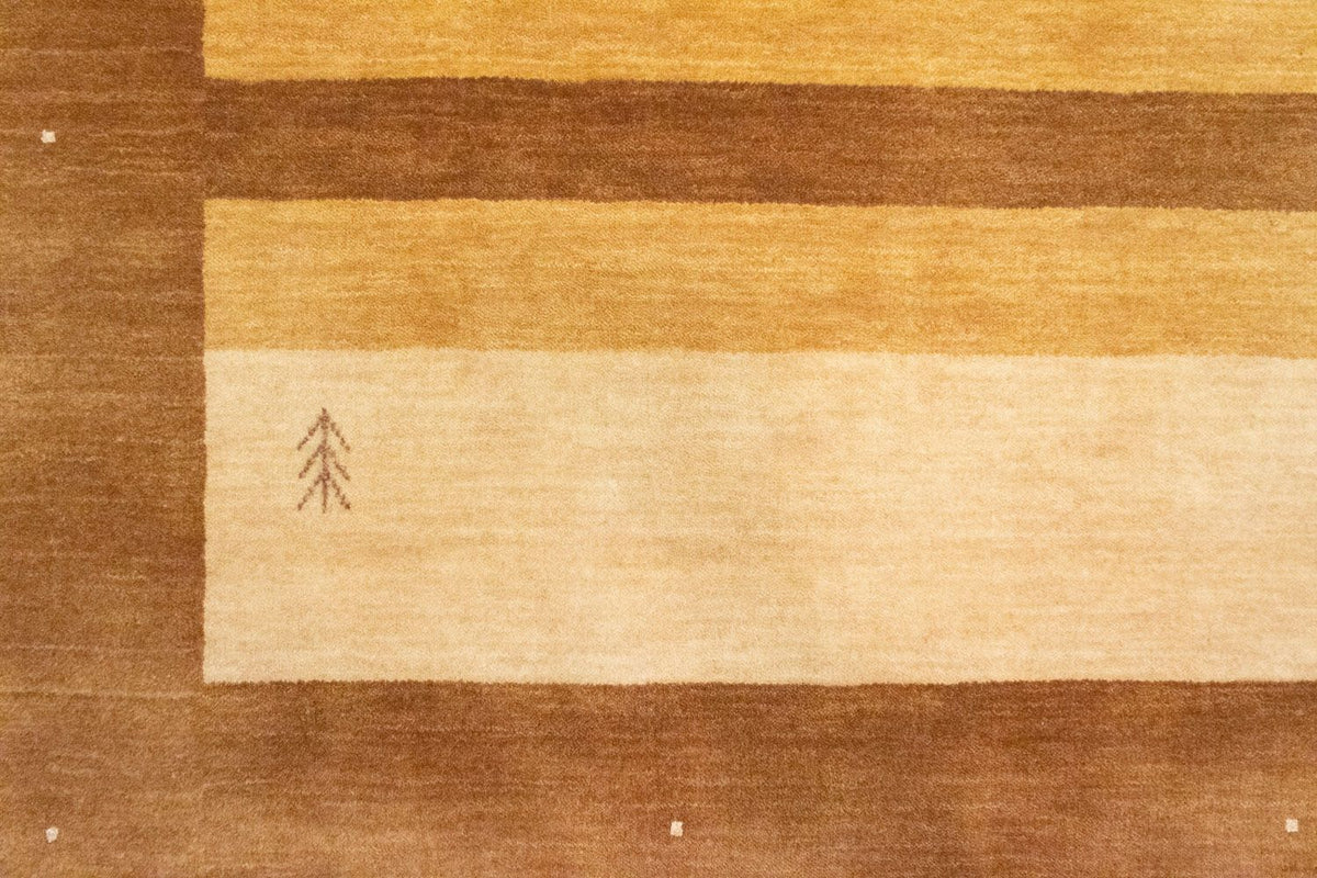 Gabbeh Teppich - Loribaft Softy 169 x 120 cm - braun