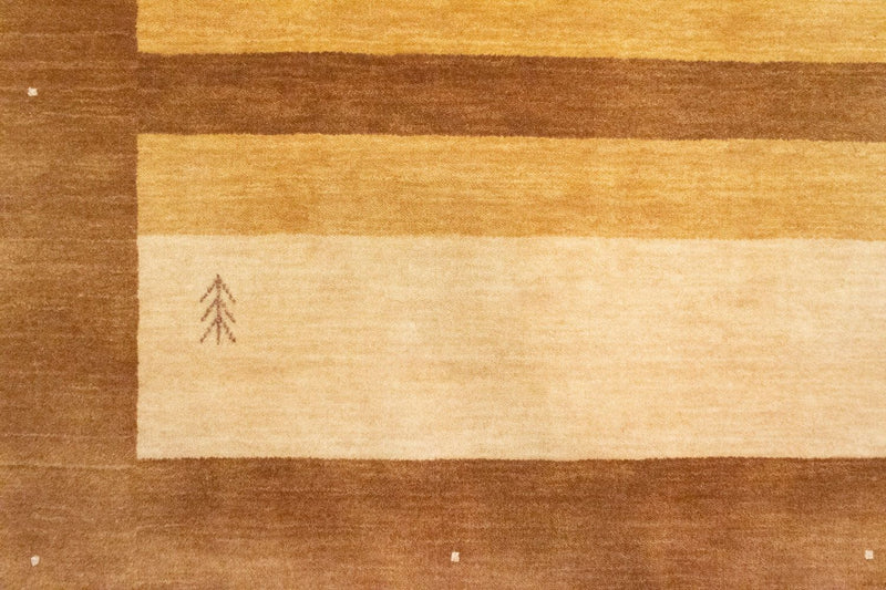 Gabbeh Teppich - Loribaft Softy 169 x 120 cm - braun