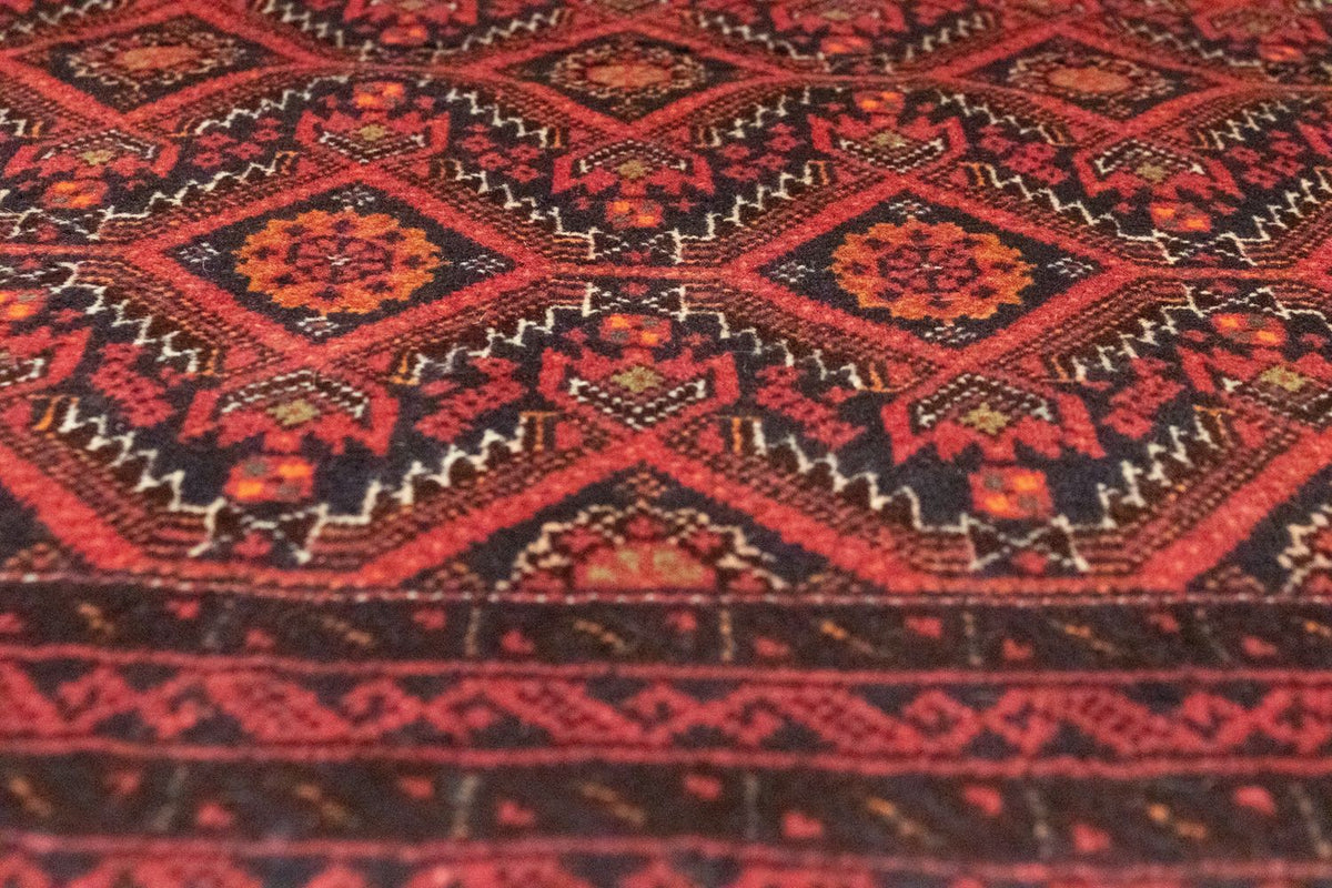 Belutsch Teppich 177 x 100 cm - rot