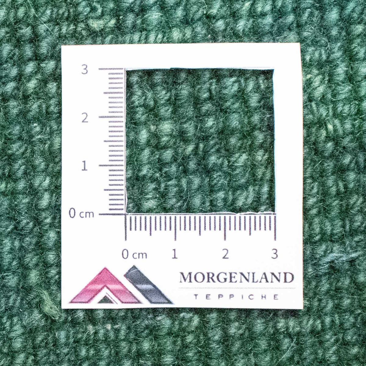 Gabbeh Teppich - Perser 146 x 98 cm - grün