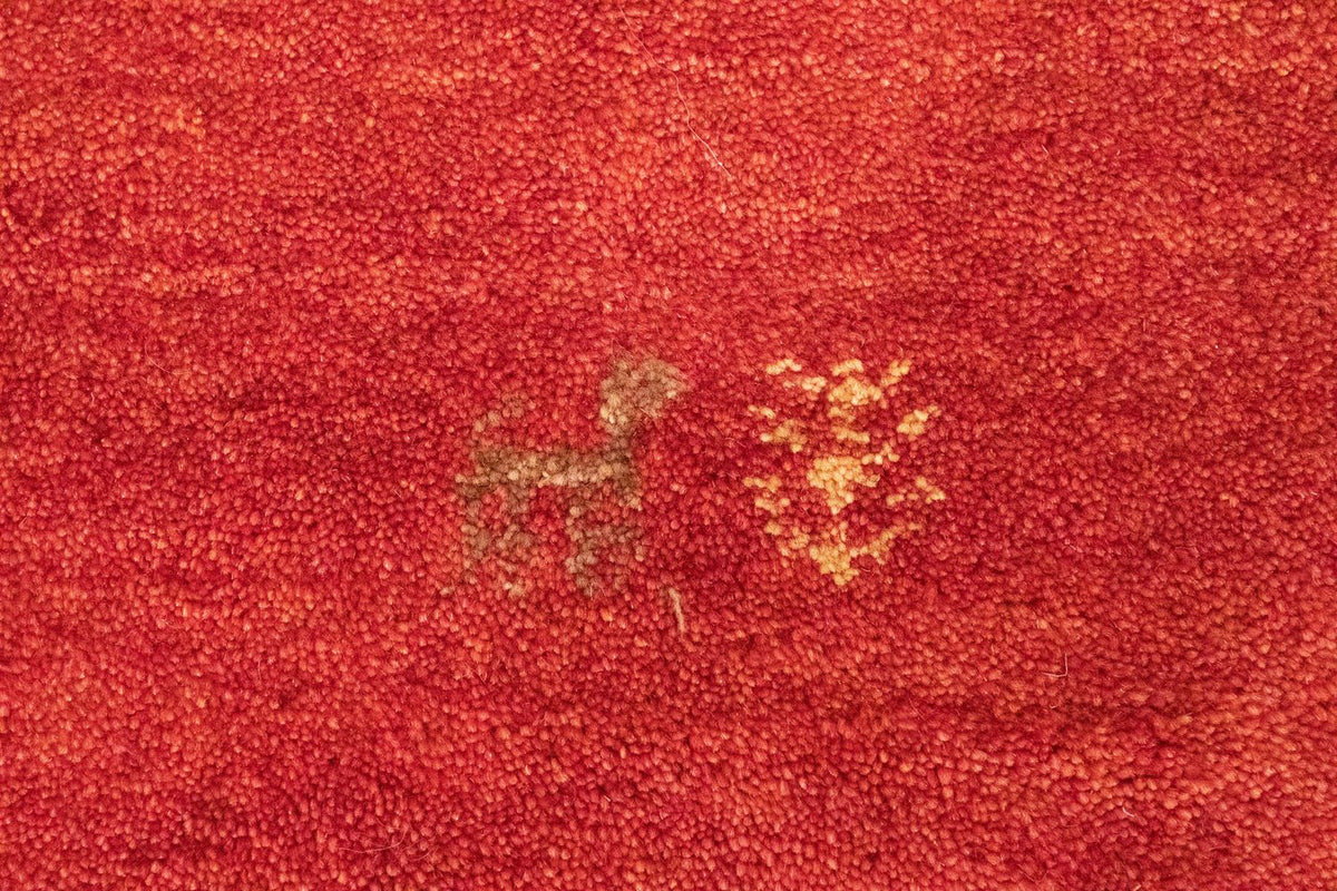 Gabbeh Teppich - Perser 145 x 100 cm - rot