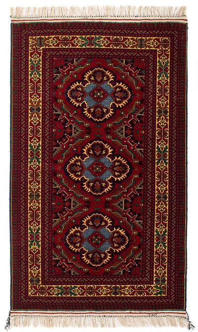 Afghan Teppich 93x145cm - Orientteppich