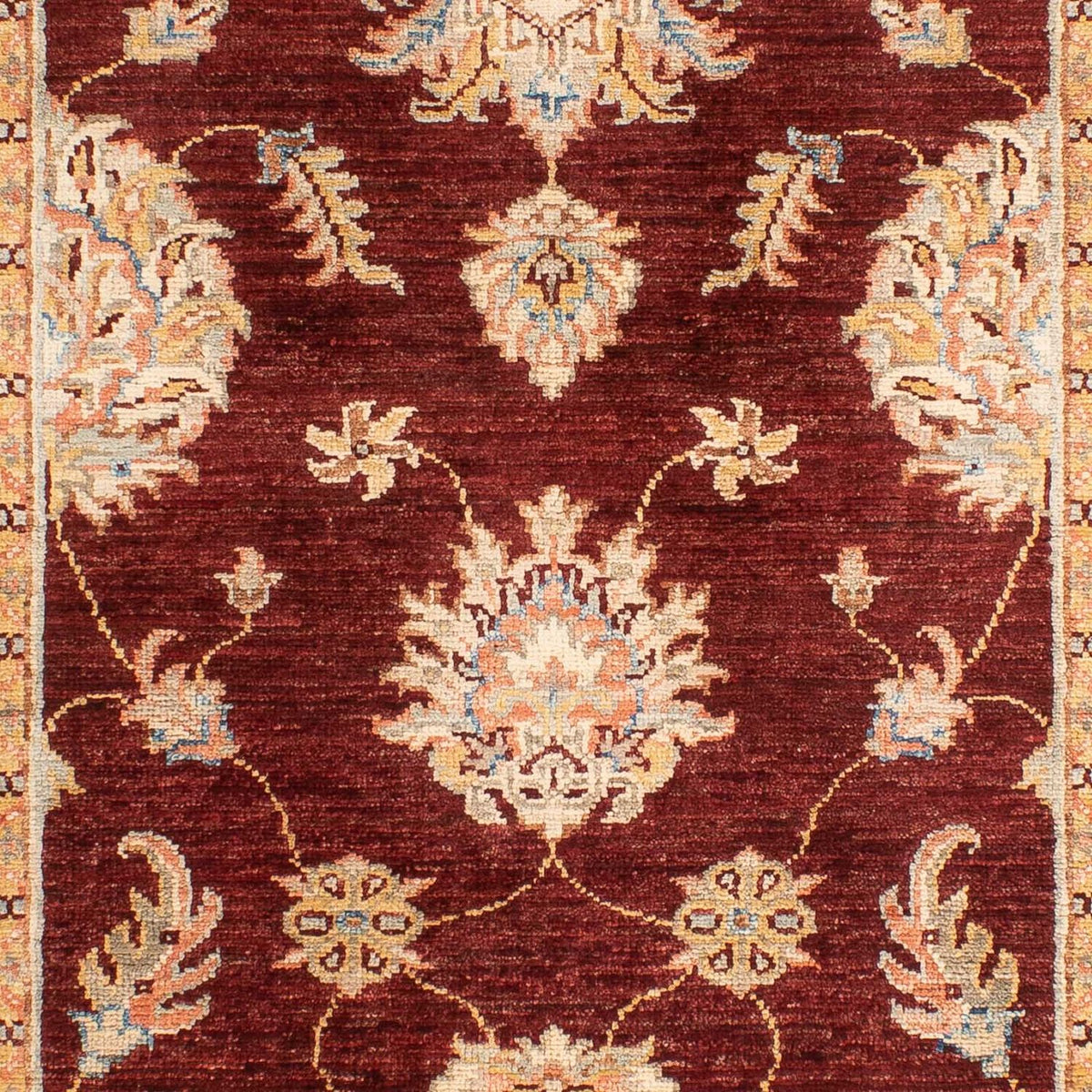 Ziegler Teppich 124 x 84 cm - braun