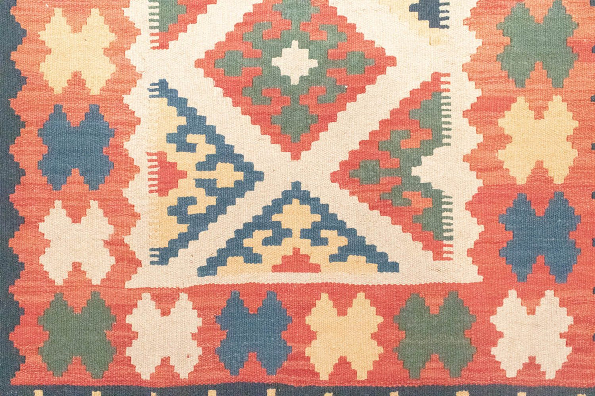 Kelim Teppich - Splash 172 x 120 cm - beige