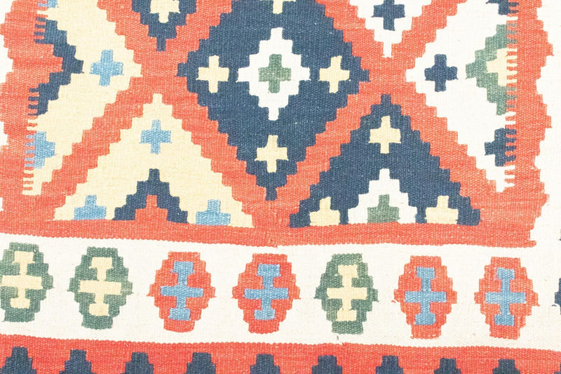 Kelim Teppich - Splash 153 x 103 cm - rot