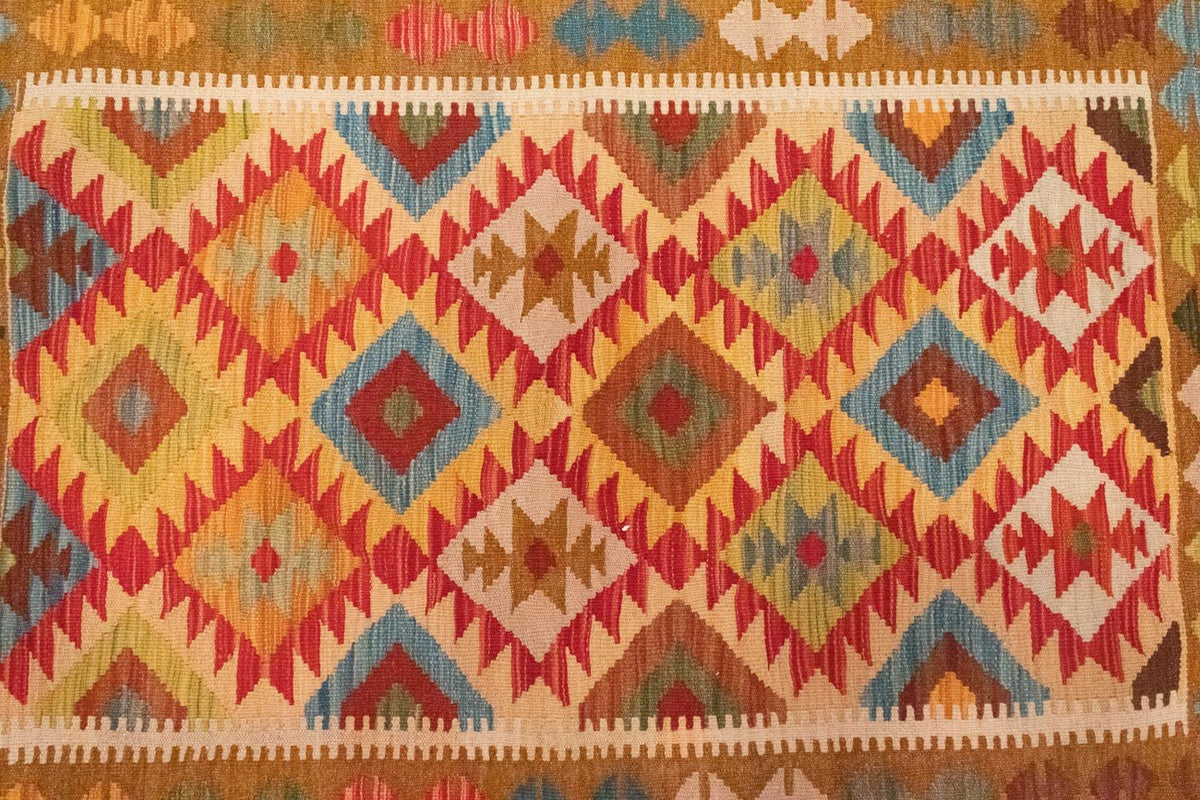 Kelim Teppich - Splash 147 x 105 cm - mehrfarbig