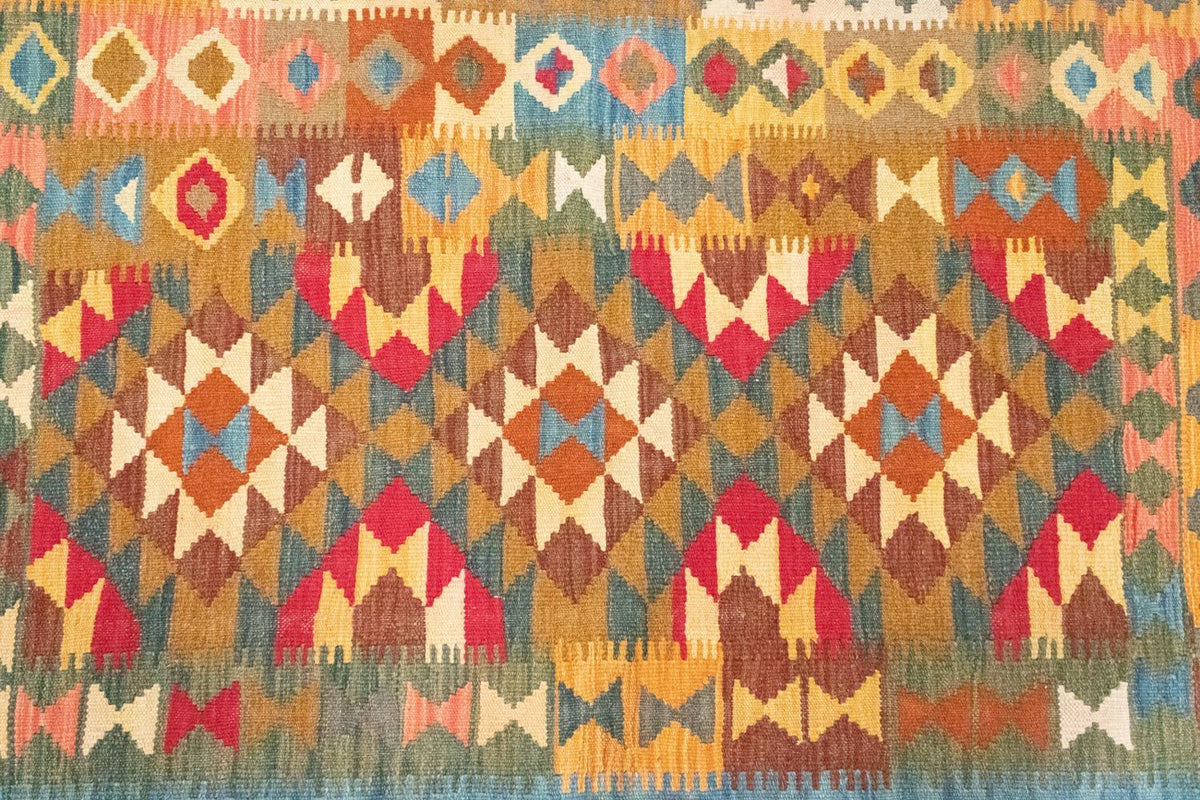 Kelim Teppich - Splash 152 x 102 cm - mehrfarbig