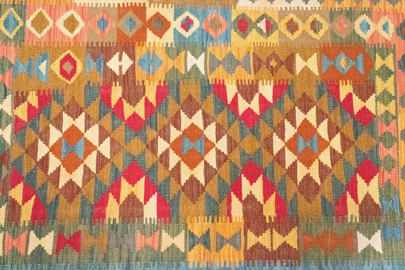 Kelim Teppich - Splash 152 x 102 cm - mehrfarbig