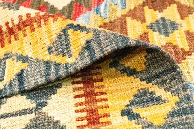 Kelim Teppich - Splash 156 x 105 cm - mehrfarbig