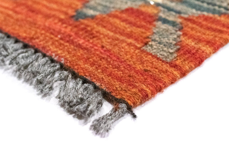 Kelim Teppich - Splash 209 x 95 cm - mehrfarbig