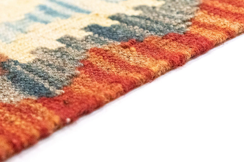 Kelim Teppich - Splash 209 x 95 cm - mehrfarbig