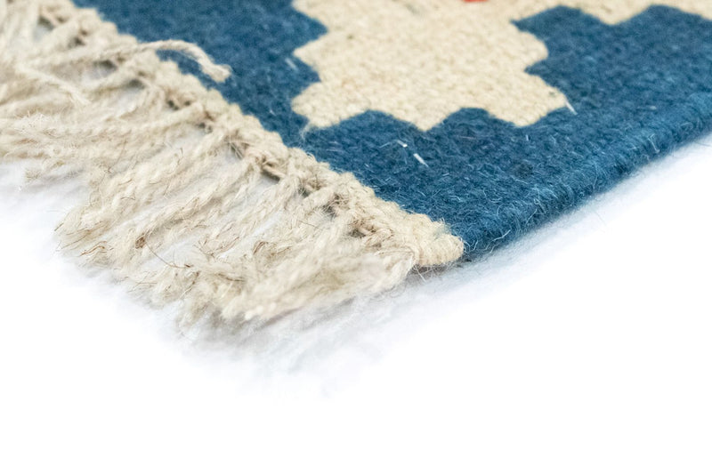 Kelim Teppich - Splash 118 x 85 cm - mehrfarbig