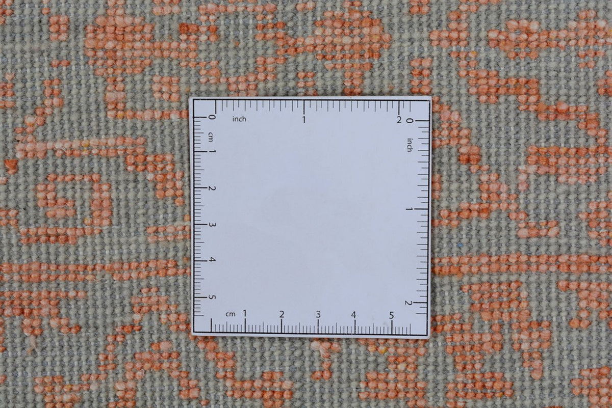 Designer Teppich quadratisch - 248 x 247 cm - orange