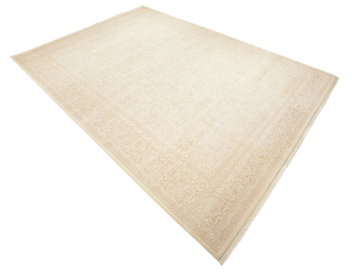 Designer Teppich - 541 x 364 cm - hellbeige