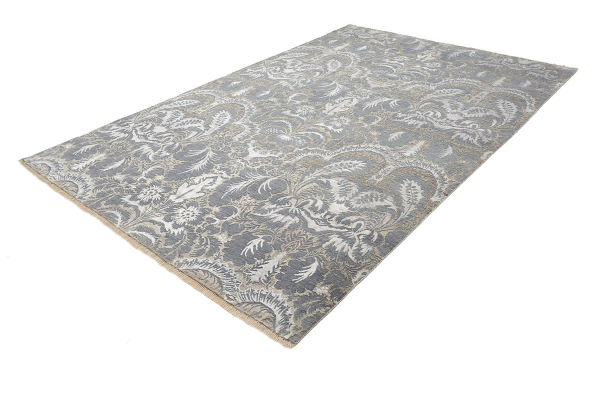 Designer Teppich - 304 x 205 cm - hellgrau