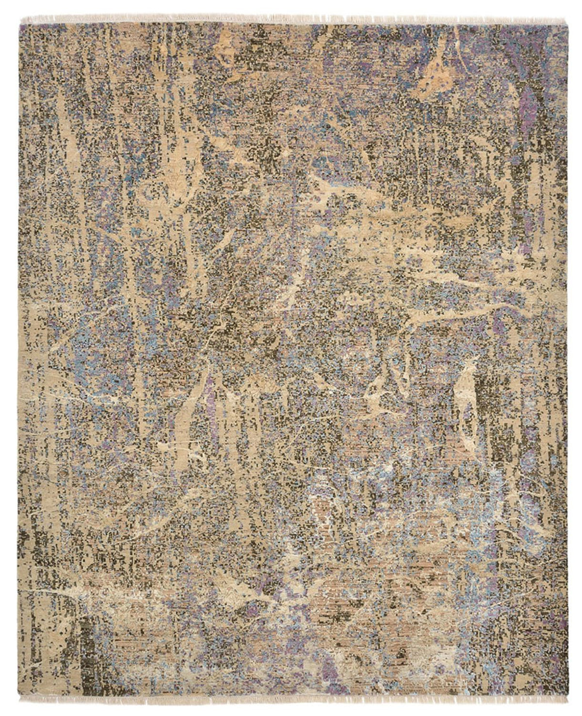 Designer Teppich - 302 x 246 cm - mehrfarbig
