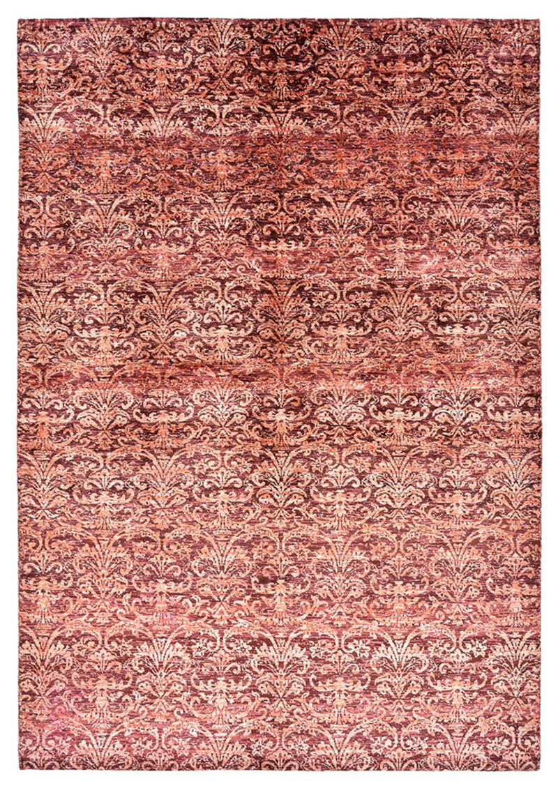 Designer Teppich - 246 x 172 cm - hellrot