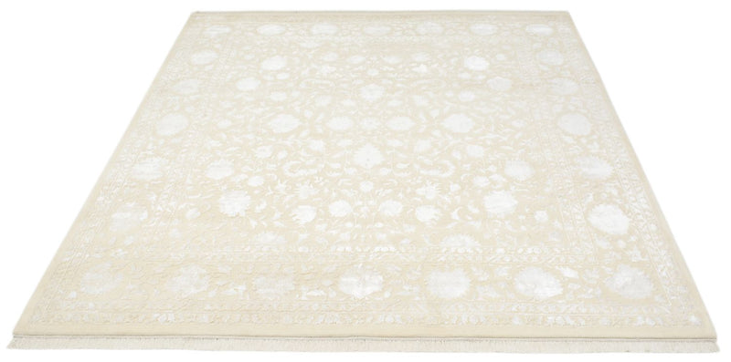 Orientteppich quadratisch  - 253 x 251 cm - hellbeige