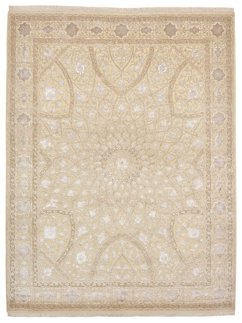 Orientteppich - 293 x 222 cm - dunkelbeige