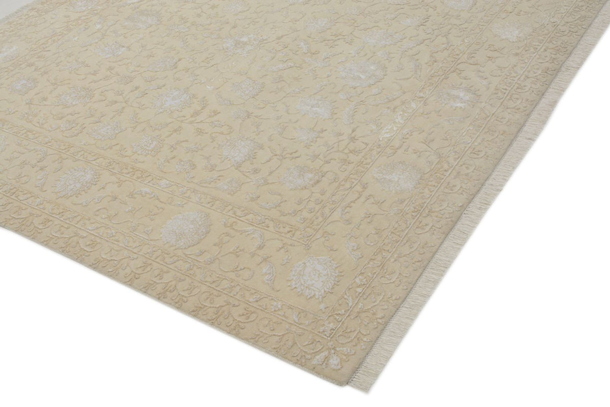 Orientteppich quadratisch  - 206 x 205 cm - hellbeige