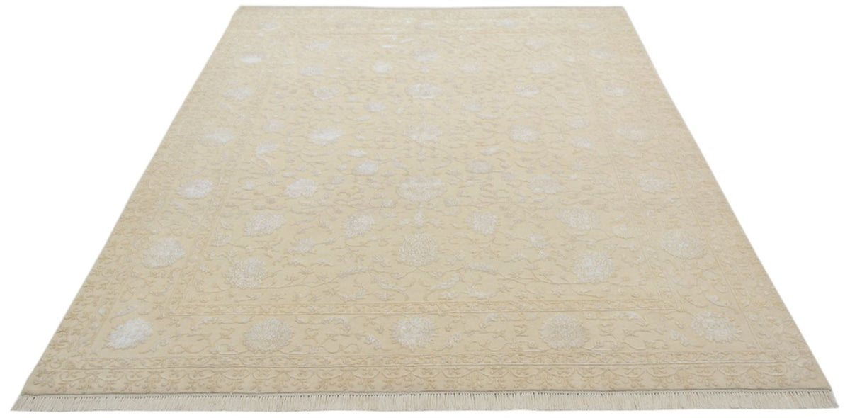 Orientteppich - 253 x 207 cm - hellbeige