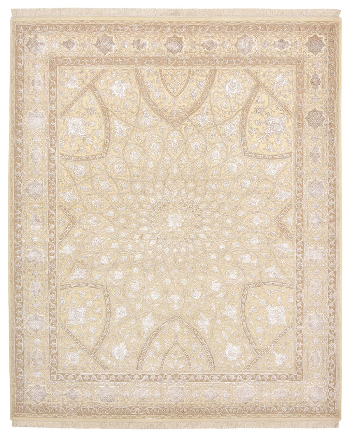 Orientteppich - 252 x 207 cm - dunkelbeige