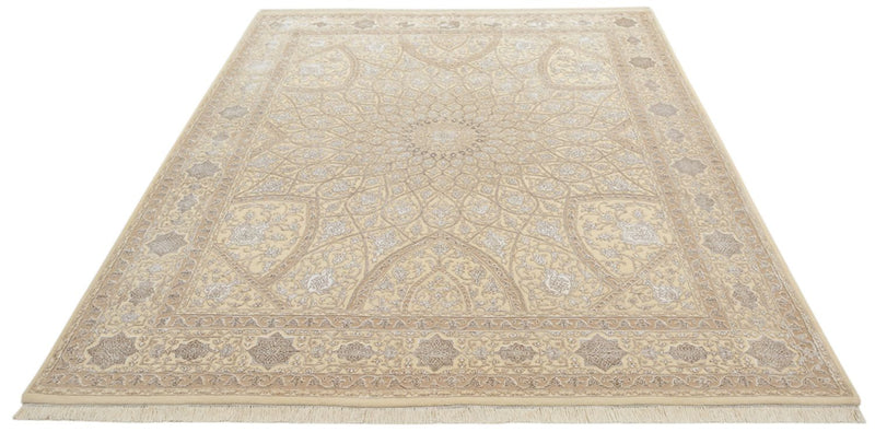 Orientteppich - 252 x 207 cm - dunkelbeige