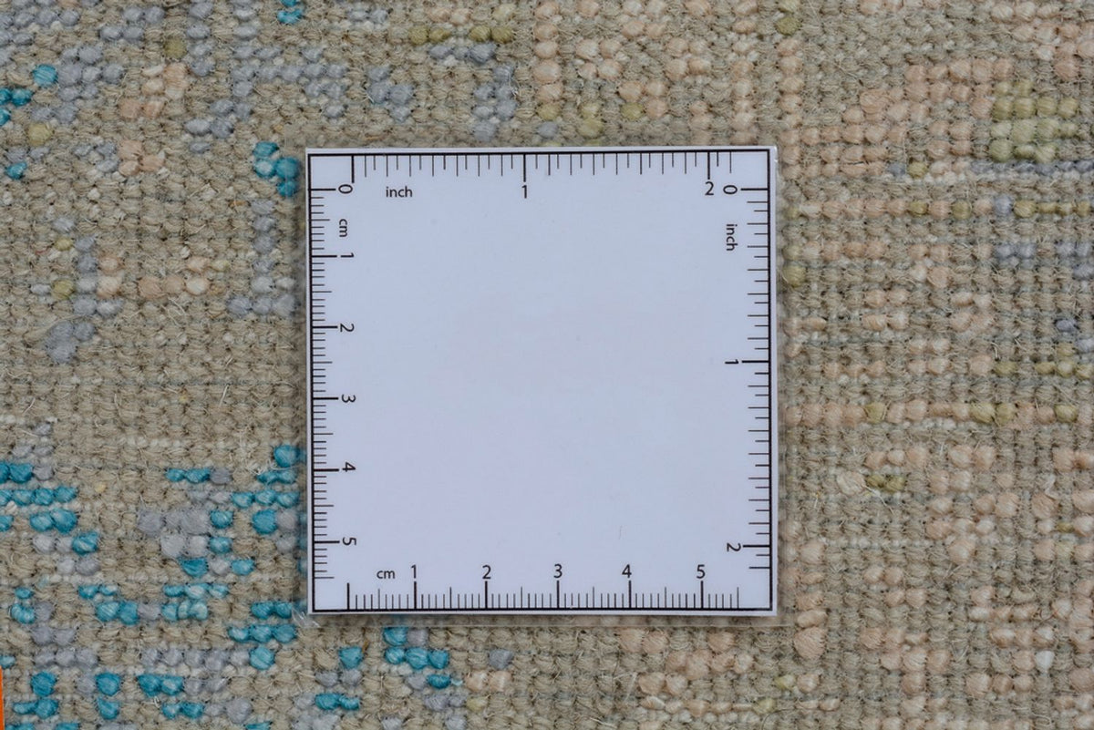 Designer Teppich - 186 x 129 cm - hellbeige