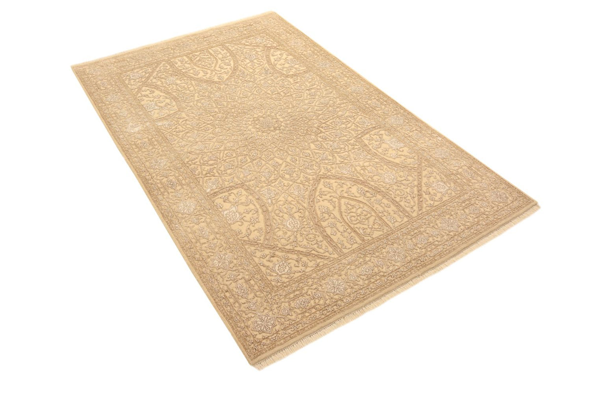 Orientteppich - 185 x 121 cm - dunkelbeige
