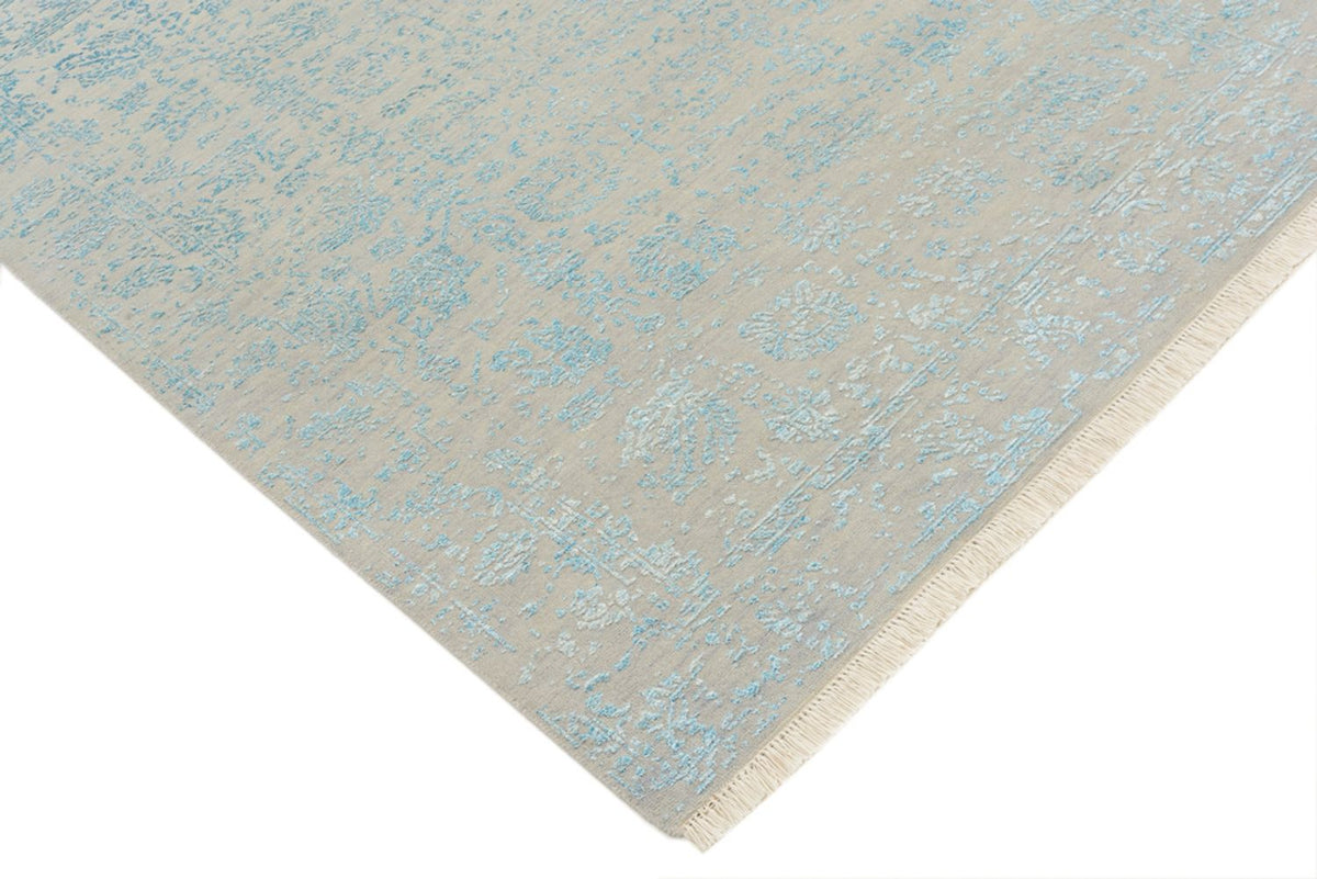 Designer Teppich - 178 x 122 cm - grau
