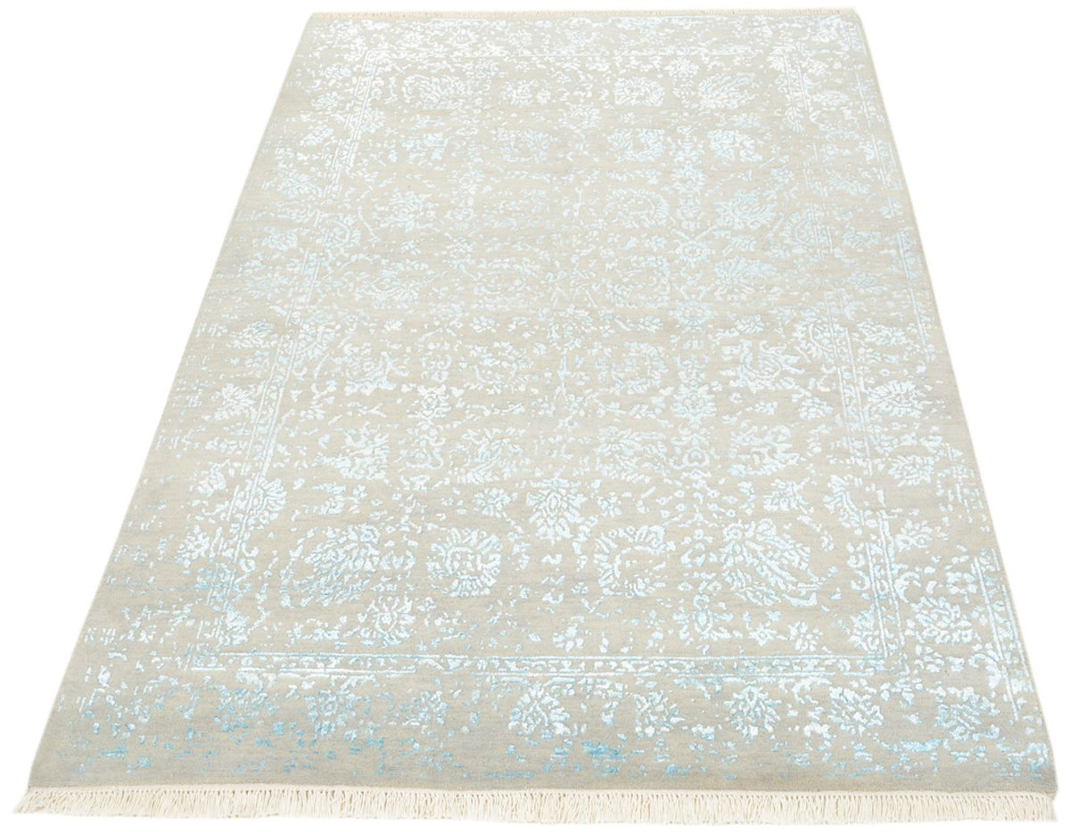 Designer Teppich - 178 x 122 cm - grau
