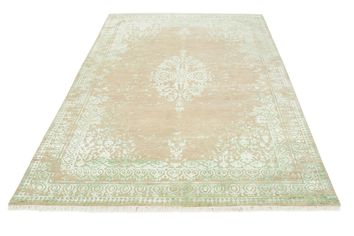 Designer Teppich - 243 x 172 cm - dunkelbeige
