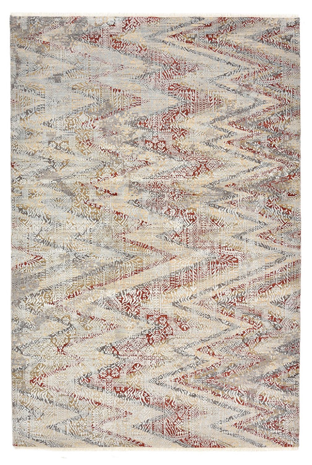 Designer Teppich - 247 x 166 cm - mehrfarbig