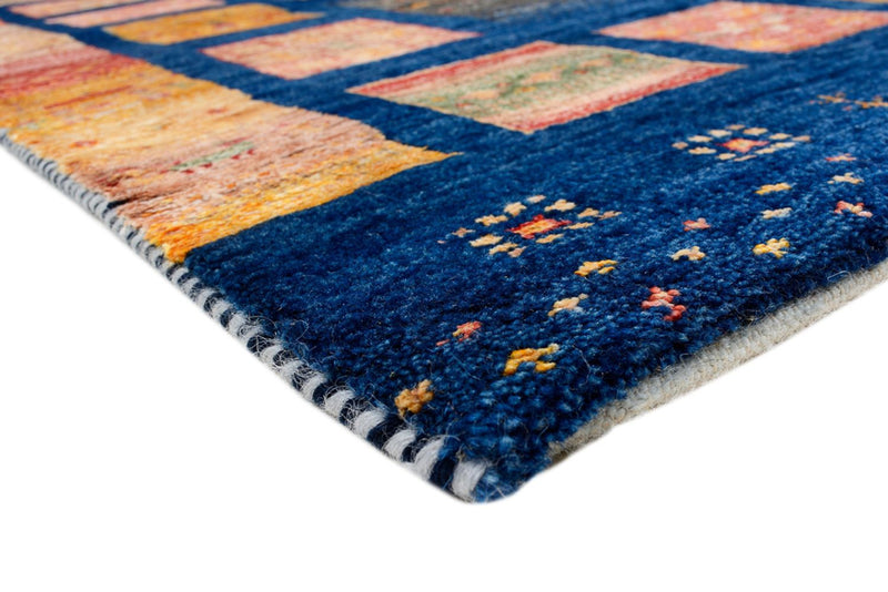 Gabbeh Teppich - Loribaft Indus - 187 x 125 cm - mehrfarbig