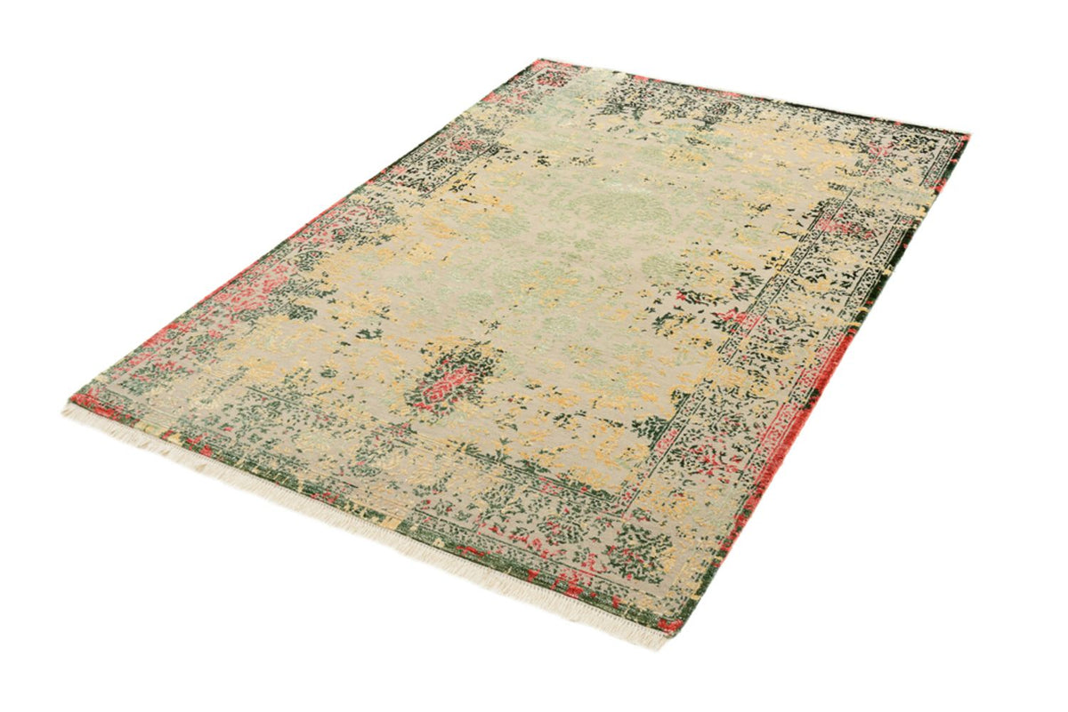 Designer Teppich - 188 x 130 cm - hellbeige