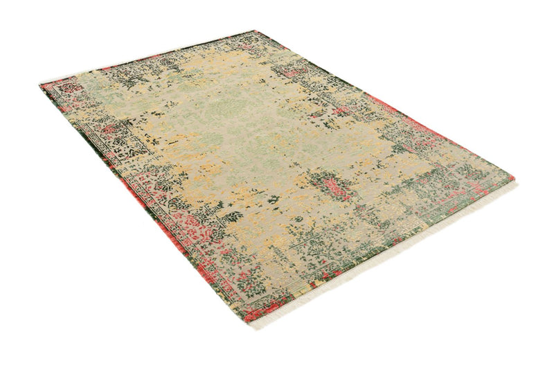 Designer Teppich - 188 x 130 cm - hellbeige