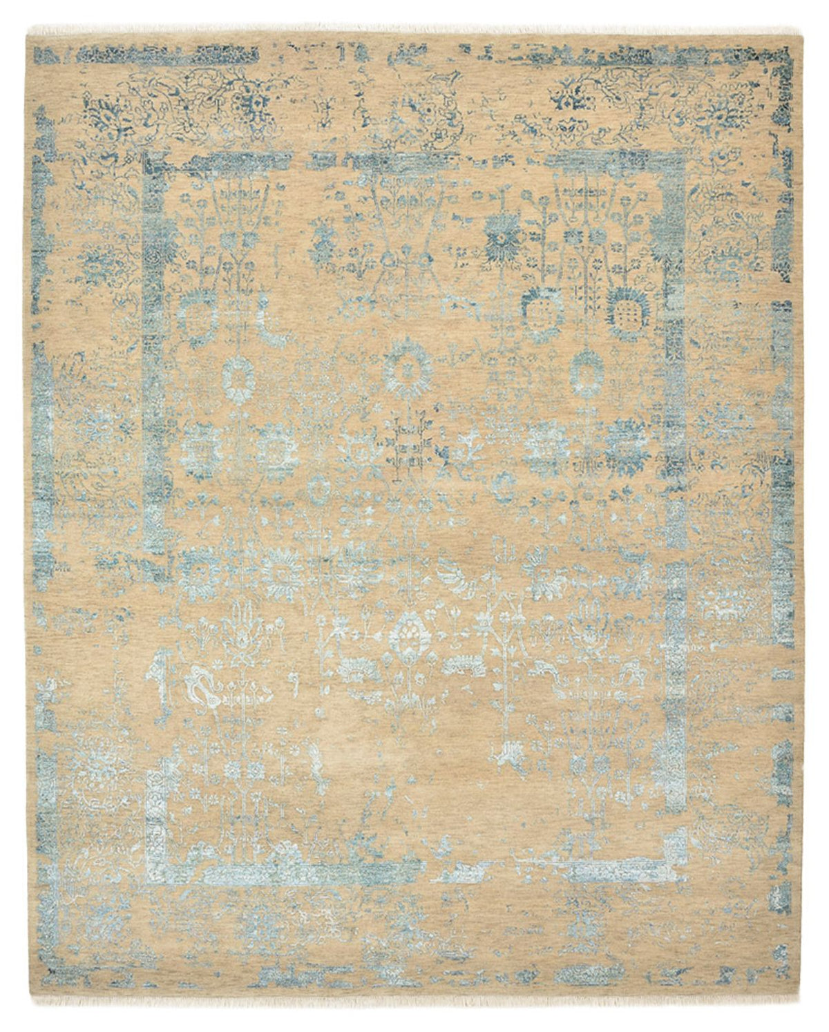 Designer Teppich - 304 x 248 cm - sand