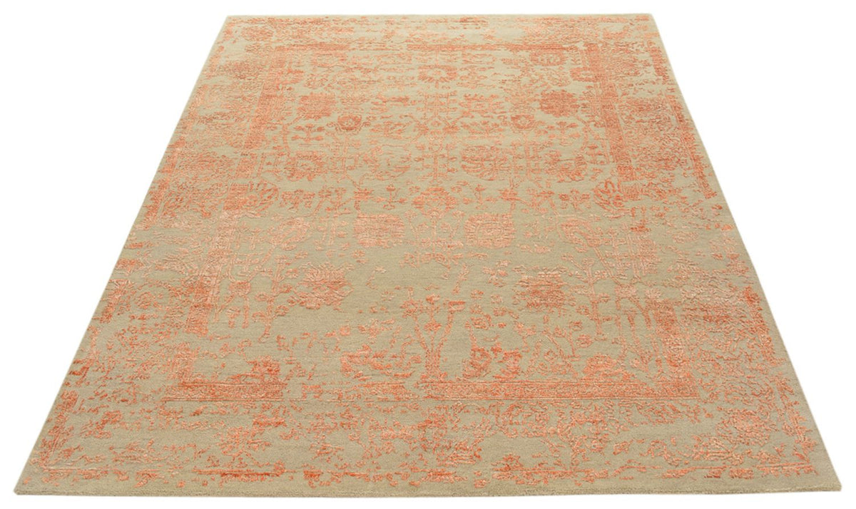 Designer Teppich - 186 x 151 cm - orange