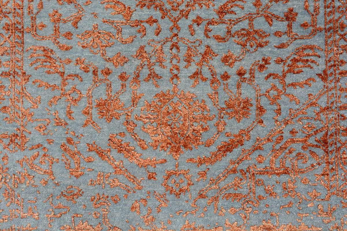 Designer Teppich - 151 x 94 cm - orange