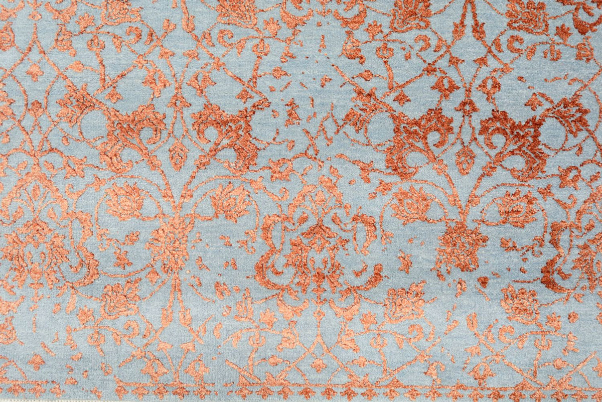 Designer Teppich - 184 x 126 cm - orange