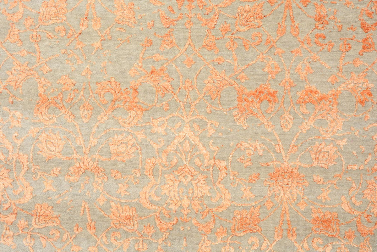 Designer Teppich - 186 x 128 cm - orange
