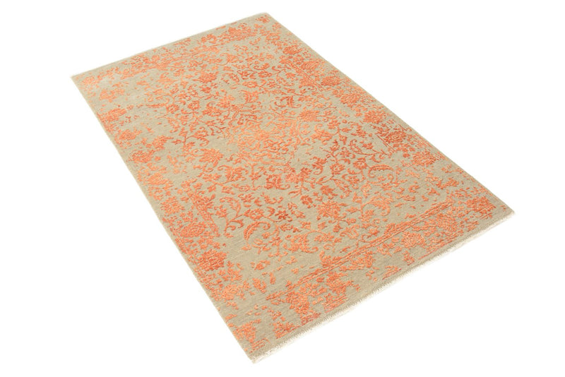 Designer Teppich - 152 x 94 cm - orange