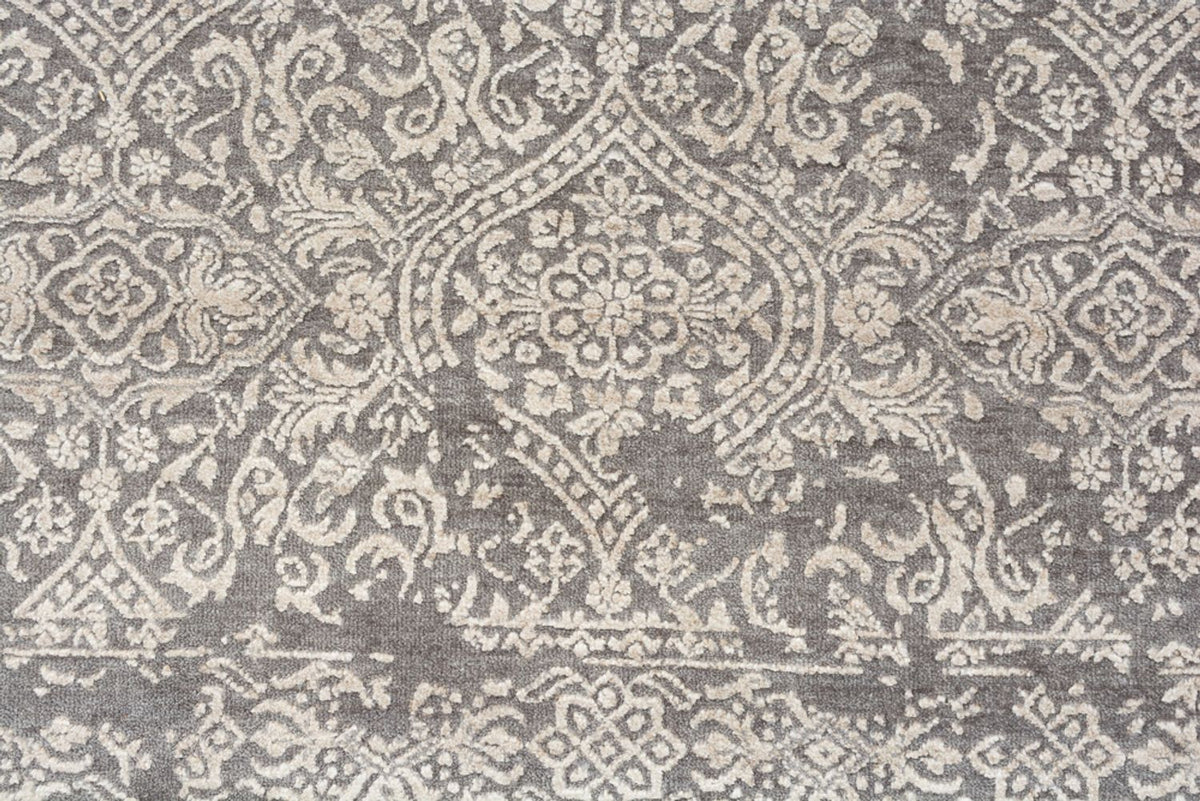 Designer Teppich - 179 x 125 cm - grau