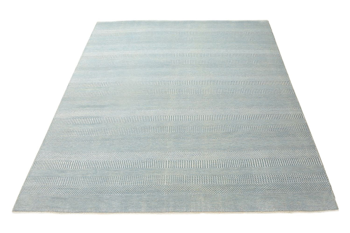 Designer Teppich - 313 x 243 cm - hellblau