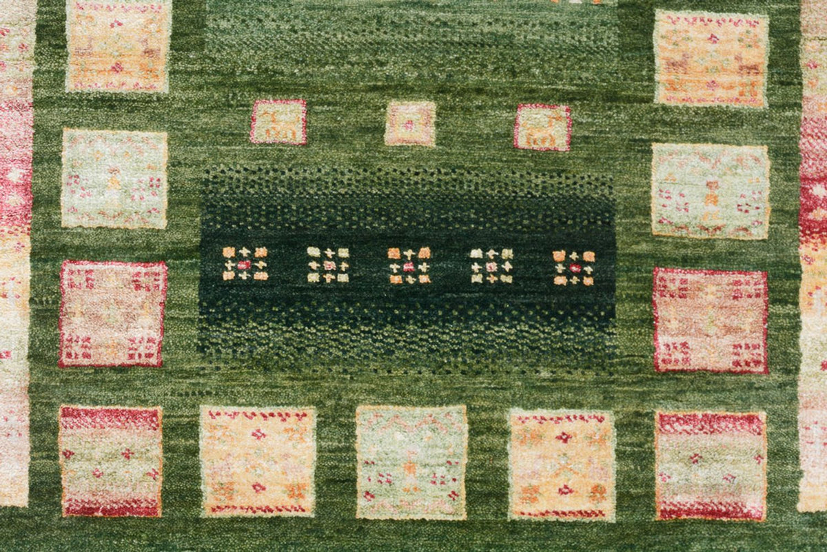 Läufer Gabbeh - Loribaft Indus - 192 x 76 cm - mehrfarbig