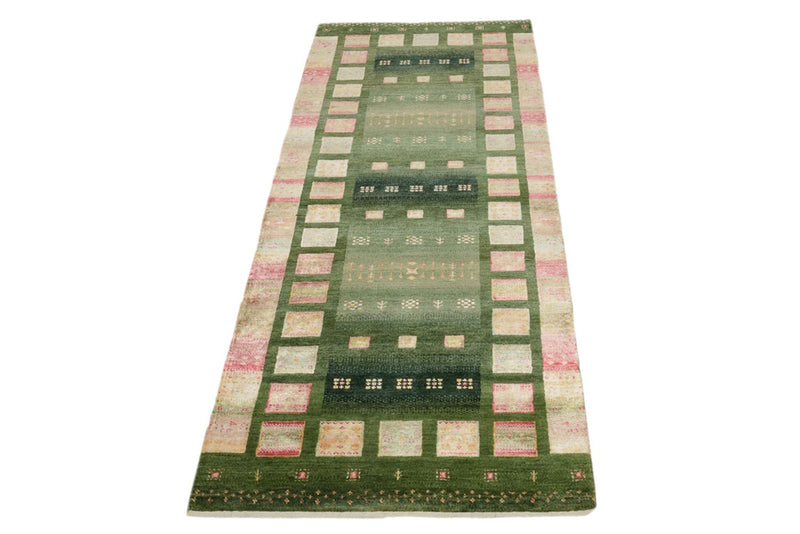 Läufer Gabbeh - Loribaft Indus - 192 x 76 cm - mehrfarbig