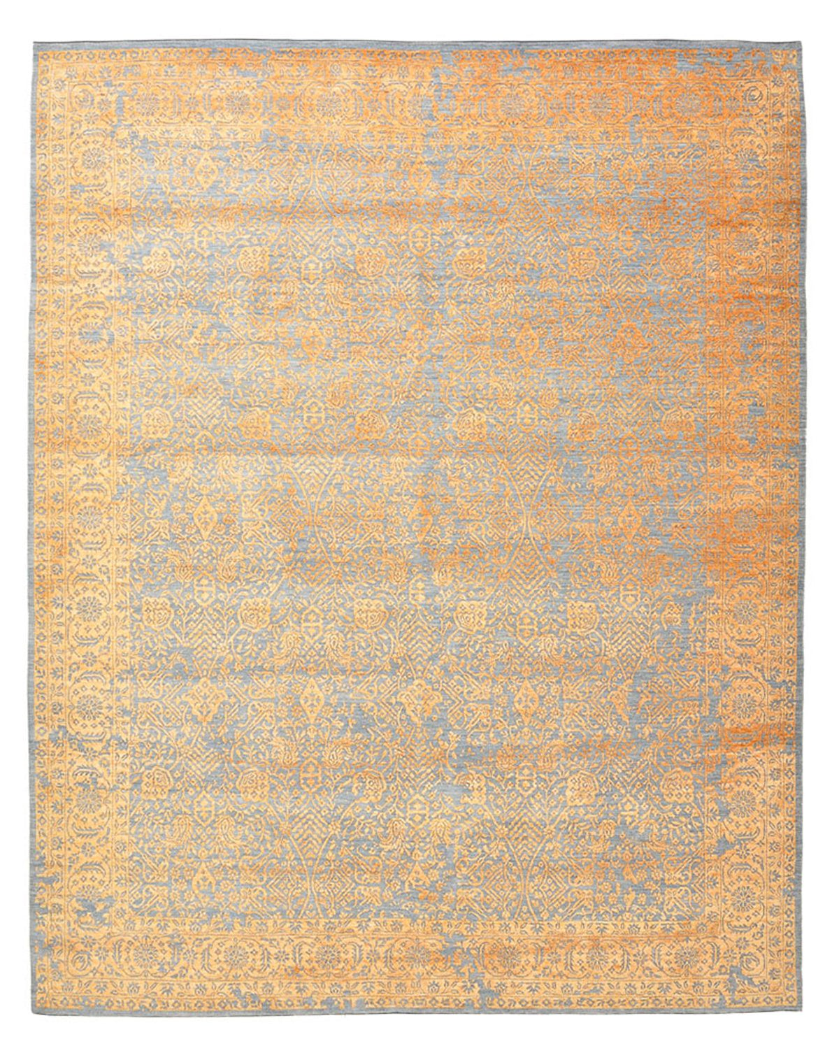 Designer Teppich - 304 x 244 cm - gold