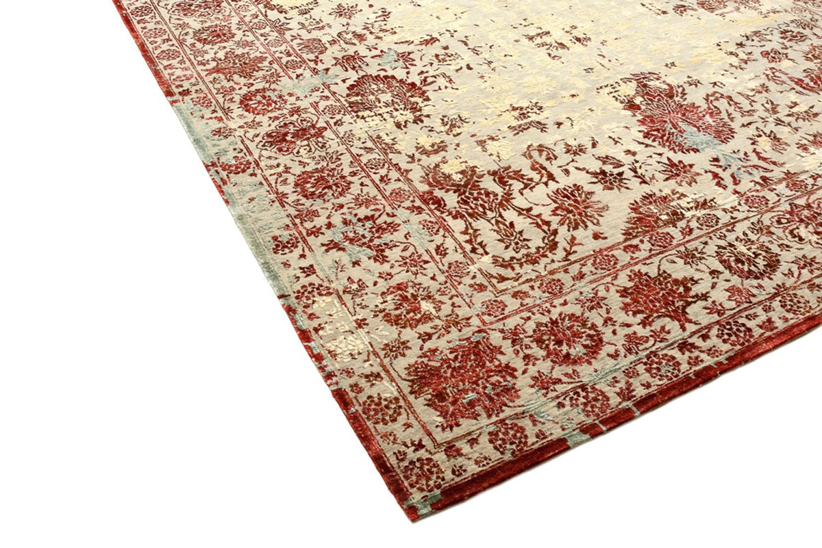 Designer Teppich - 339 x 252 cm - hellbeige